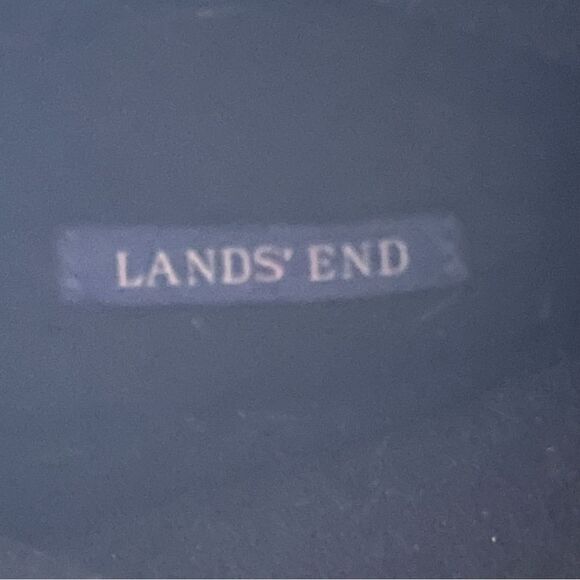 Lands' End Black Suede and Nylon Short Boots Style 394102 Size 8.5B - Picture 9 of 10